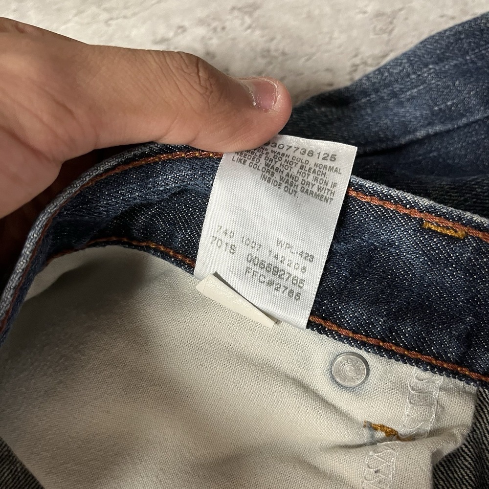 Vintage Levis 559 Jeans Mens Blue Relaxed Straight Baggy 34x32 Tag Y2K - Picture 9 of 14